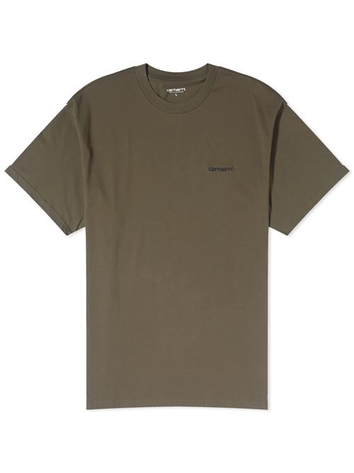 S/S SCRIPT EMBROIDERY T-SHIRT CARHARTT | I030435/00PXX