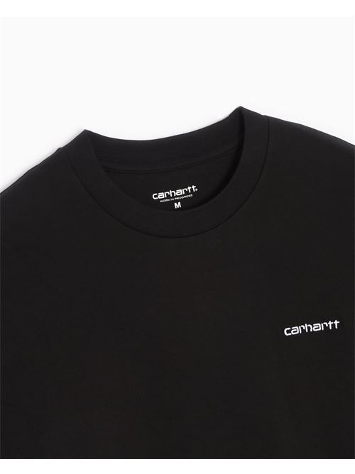 S/S SCRIPT EMBROIDERY T-SHIRT CARHARTT | I030435/0D2XX