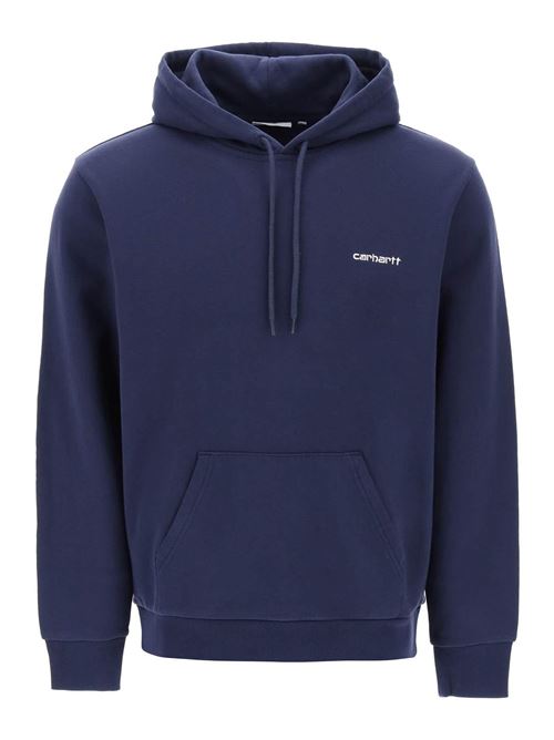 HOODED SCRIPT EMBROIDERY SWEAT CARHARTT | I032693/981XX