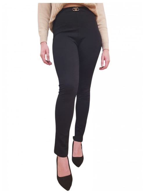 LEGGINGS PANT BLACK FRACOMINA | FR23WV7004W49701/053