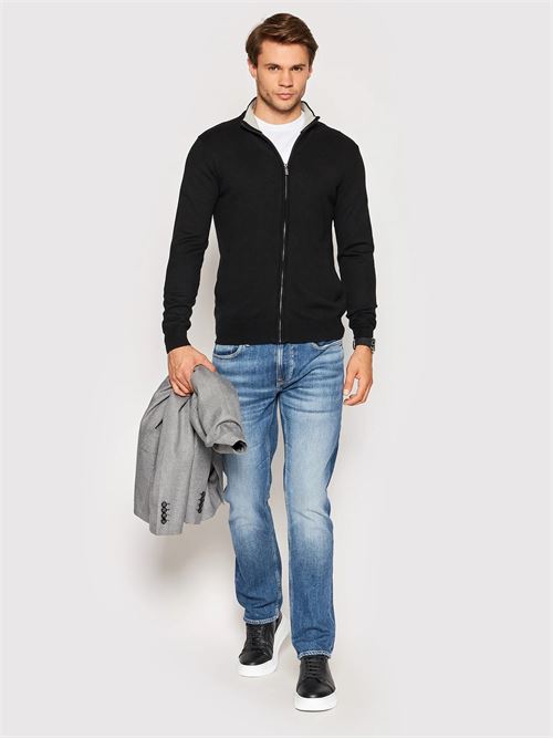 ORVAL TIMELESS ZIPPED CARDI GUESS | M2YR05Z3052/JBLK