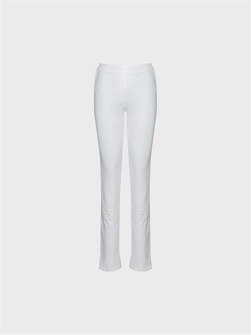 pantalone cotone FERRONE | S10XBCSILURO/BIANCO