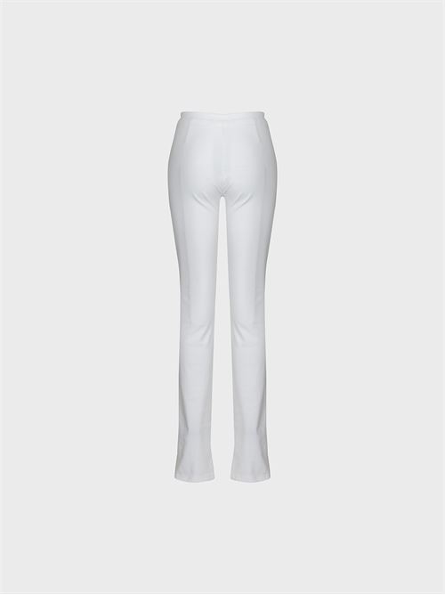 pantalone cotone FERRONE | S10XBCSILURO/BIANCO