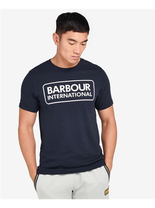 ESSENTIAL LARGE LOGO TEE BARBOUR | MTS1180/NY39