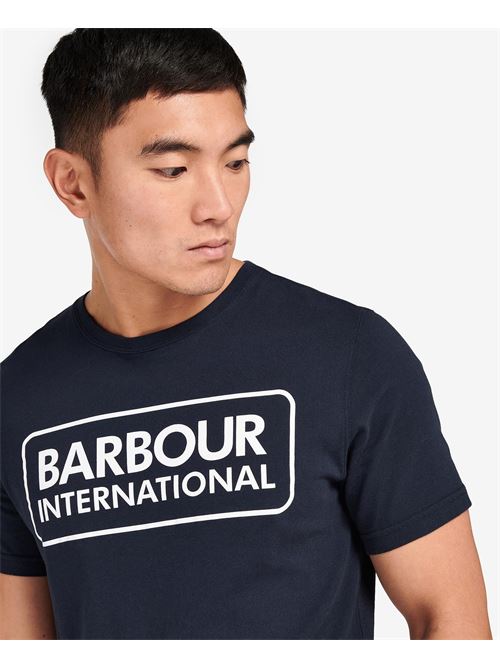 ESSENTIAL LARGE LOGO TEE BARBOUR | MTS1180/NY39