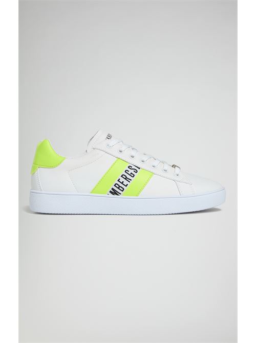 SCARPA UOMO BIKKEMBERGS | 22000-CP/WHITE/YELLOW