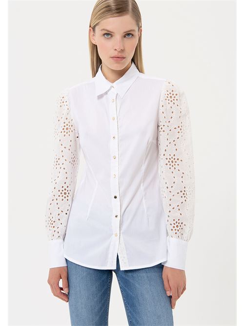 SHIRT WHITE FRACOMINA | FR24ST6007W408R1/278