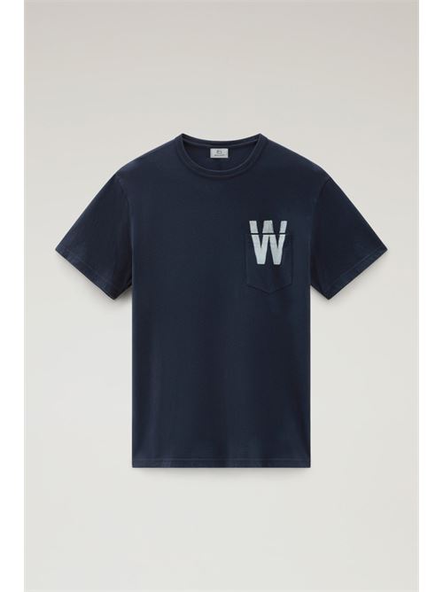 FLAG T-SHIRT WOOLRICH | CFWOTE0122MRUT2926/3989