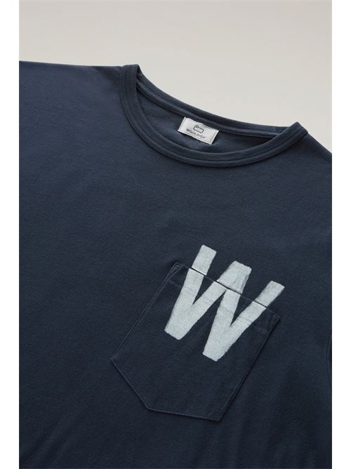 FLAG T-SHIRT WOOLRICH | CFWOTE0122MRUT2926/3989