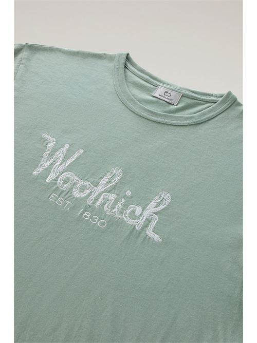 EMBROIDERED LOGO T-SHIRT WOOLRICH | CFWOTE0125MRUT2926/621