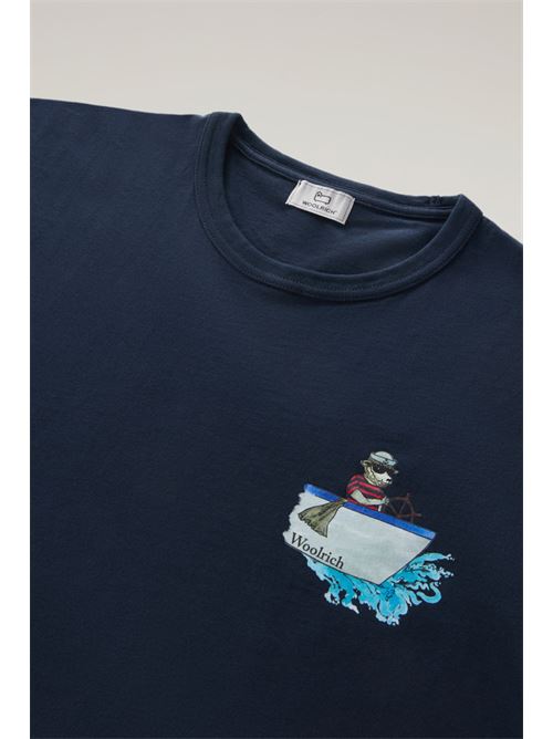 ANIMATED SHEEP T-SHIRT WOOLRICH | CFWOTE0128MRUT2926/3989