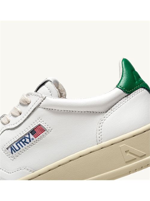 MEDALIST LOW MAN LEAT/LEAT AUTRY | AULM-LL20/WHT/GREEN