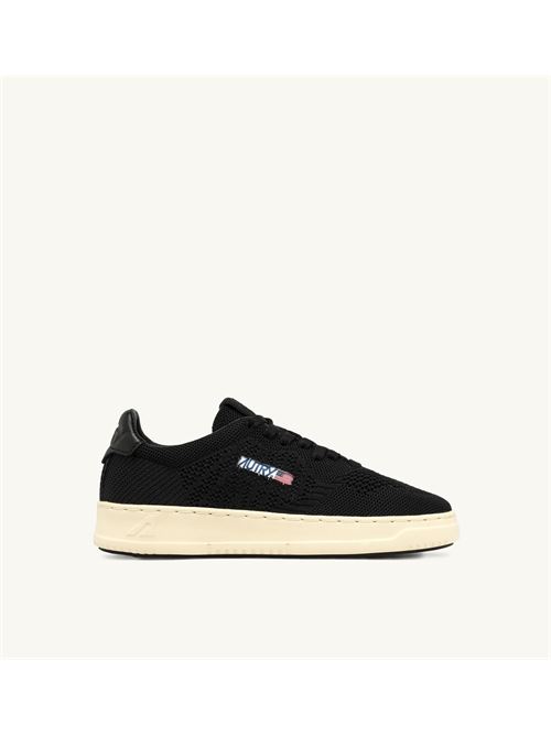 Sneakers Medalist Easeknit Low in tessuto traforato Nero AUTRY | EKLM-KN18/BLACK-IVORY