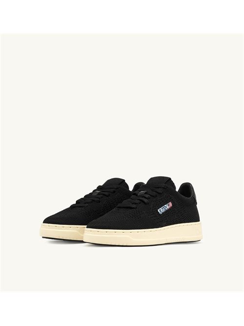 Sneakers Medalist Easeknit Low in tessuto traforato Nero AUTRY | EKLM-KN18/BLACK-IVORY