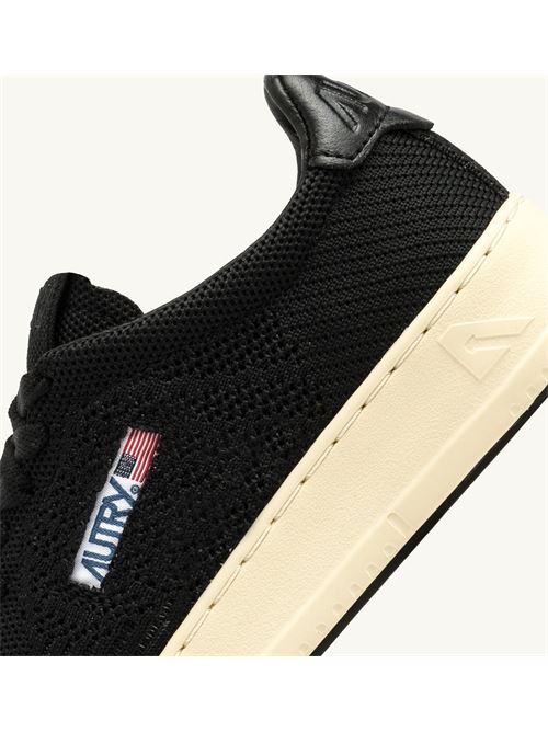 Sneakers Medalist Easeknit Low in tessuto traforato Nero AUTRY | EKLM-KN18/BLACK-IVORY