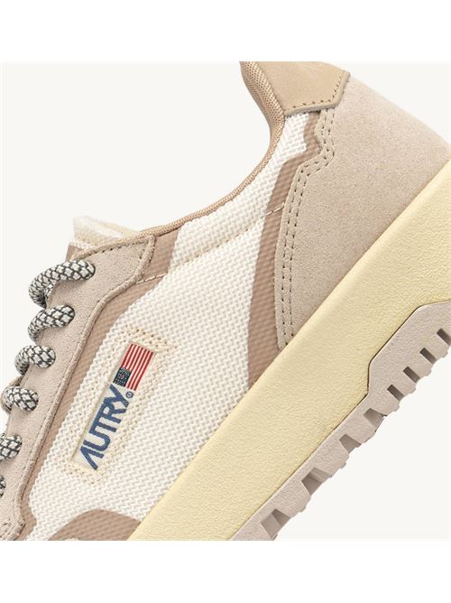 Sneakers Donna Wilpace Low in Mesh e Suede AUTRY | LDLW-AK03/WHIS-SAND