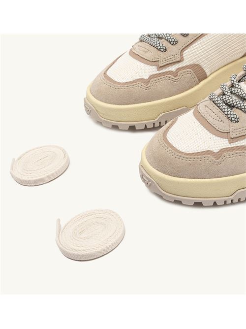 Sneakers Donna Wilpace Low in Mesh e Suede AUTRY | LDLW-AK03/WHIS-SAND