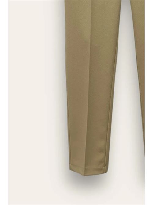 Pantalone a sigaretta in crepe LOVEme | AM-10661-AM-8042/Sabbia