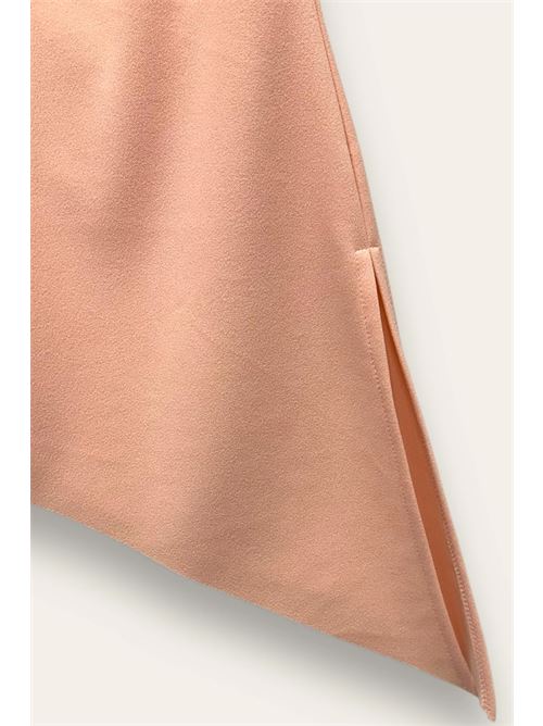 Blusa sagomata asimmetrica in crepe LOVEme | AM-10662-AM-8047/Rosa