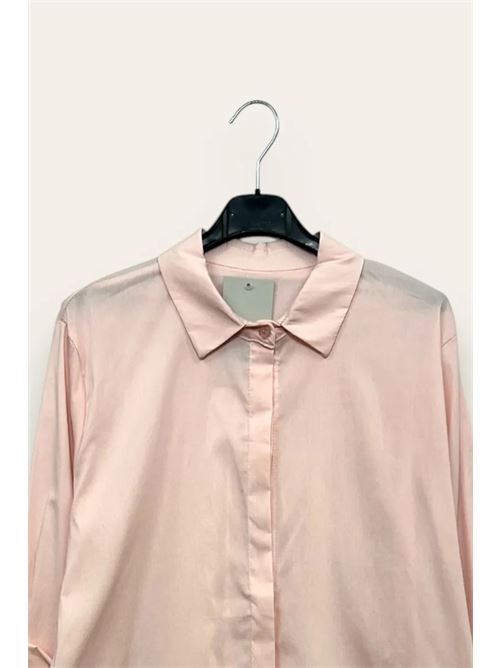 Camicia over in tinta unita LOVEme | JW-10729/ROSA