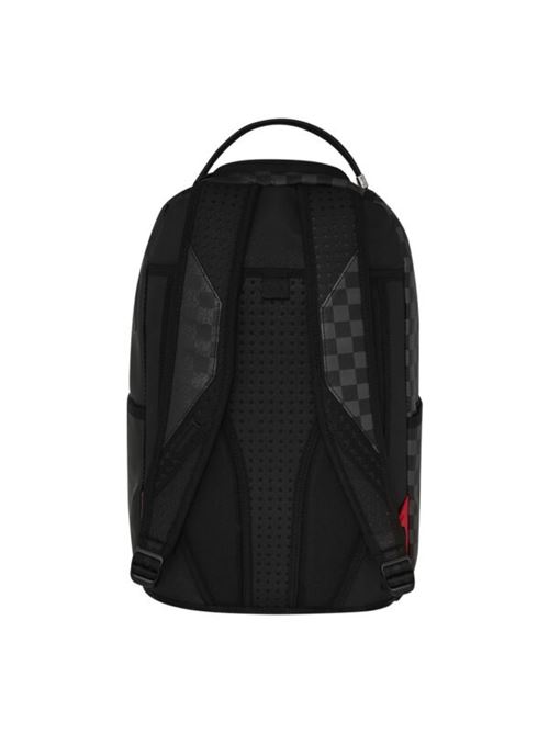 HALF SPRITZ BLACK/GREY CHECK UBACKPACK SPRAYGROUND | 910B6776NSZ/BLACK/GREY