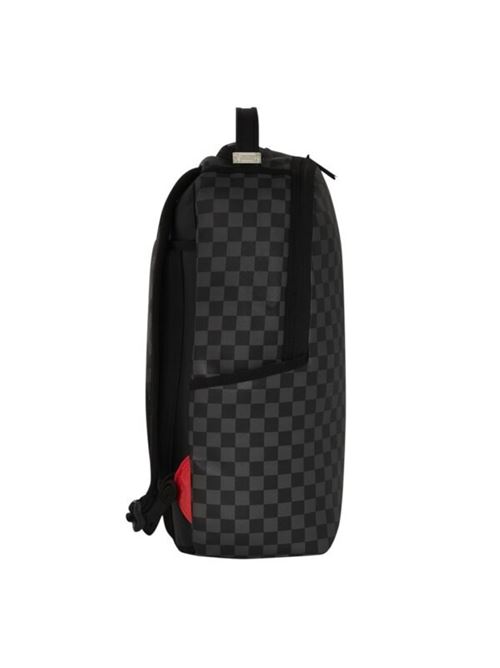 HALF SPRITZ BLACK/GREY CHECK UBACKPACK SPRAYGROUND | 910B6776NSZ/BLACK/GREY