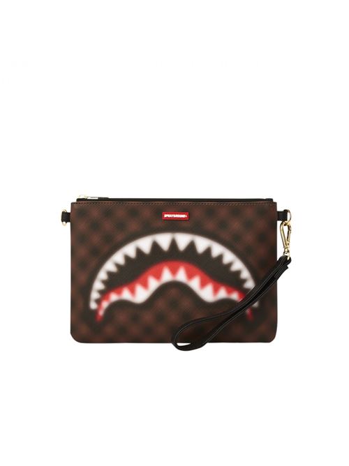 SHARKS IN PARIS BLUR POUCHETTE SPRAYGROUND | 910B6847NSZ/