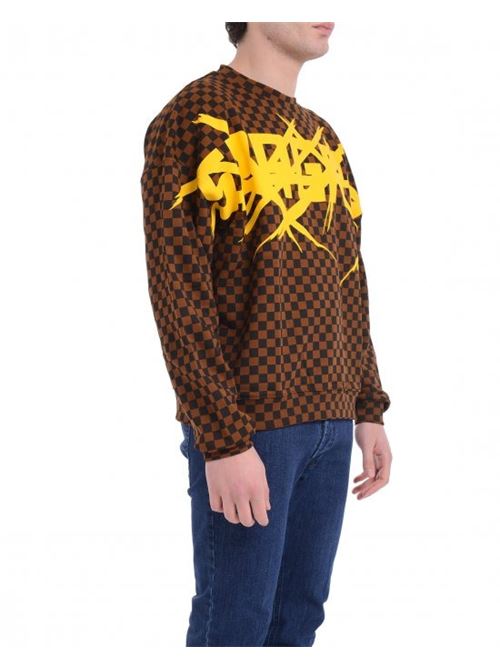 CHECKERED COLOR SCRATCHCREWNECK SPRAYGROUND | SP690E/CHECK