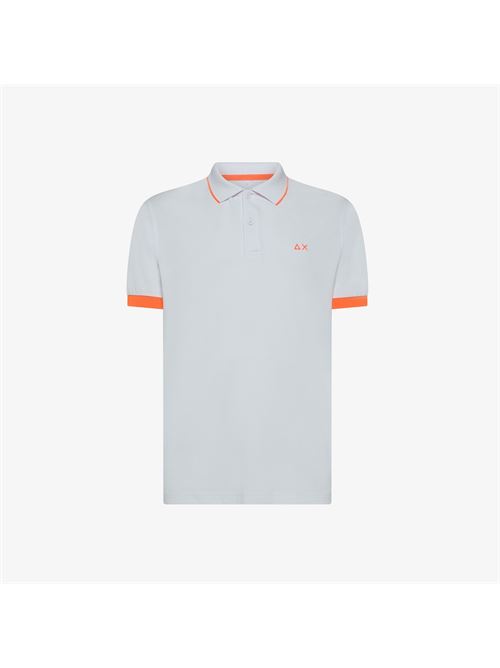 POLO SMALL STRIPE FLUO S/S SUN68 | A35120/01