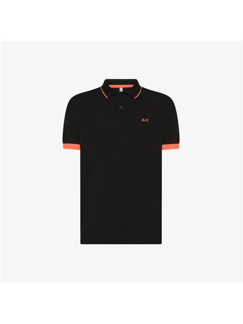 POLO SMALL STRIPE FLUO S/S SUN68 | A35120/11