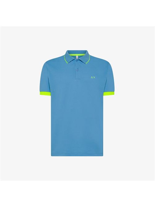 POLO SMALL STRIPE FLUO S/S SUN68 | A35120/56