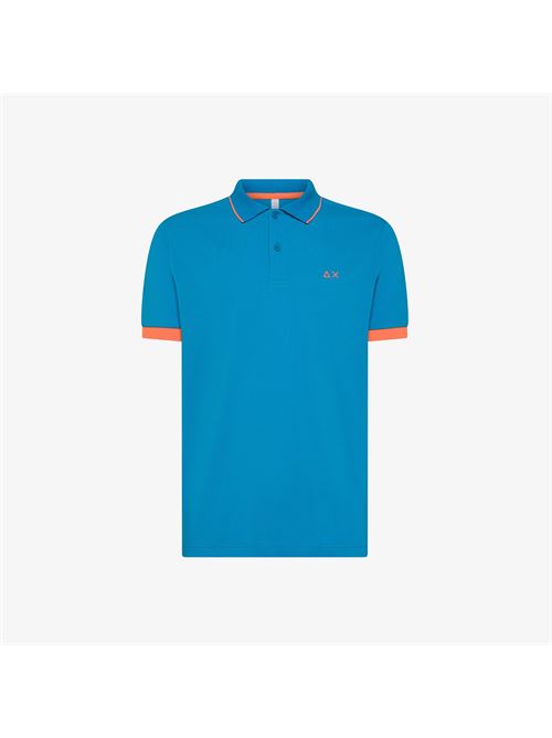 POLO SMALL STRIPE FLUO S/S SUN68 | A35120/73