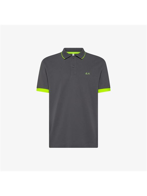 POLO SMALL STRIPE FLUO S/S SUN68 | A35120/99