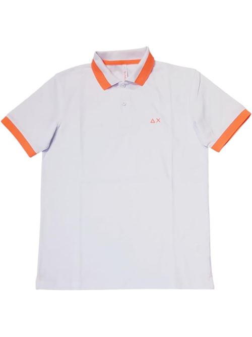 POLO BIG STRIPE FLUO S/S SUN68 | A35121/01