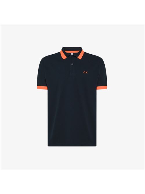 POLO BIG STRIPE FLUO S/S SUN68 | A35121/07