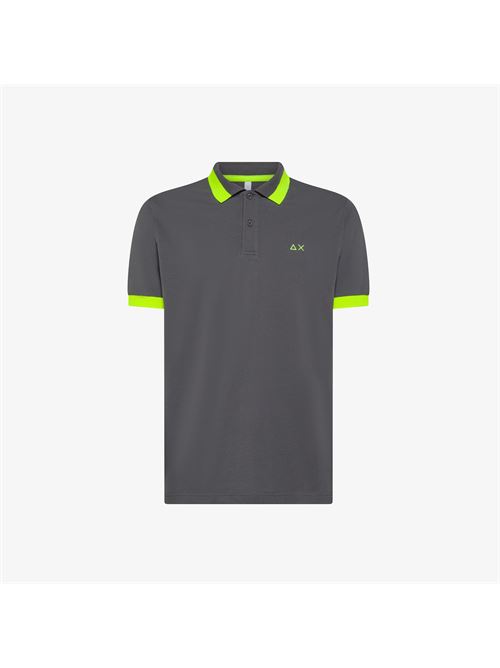 POLO BIG STRIPE FLUO S/S SUN68 | A35121/99