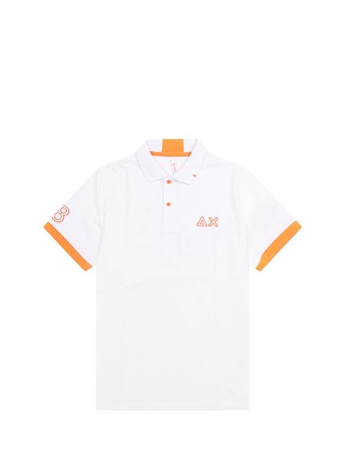 POLO LOGO FLUO S/S SUN68 | A35122/01