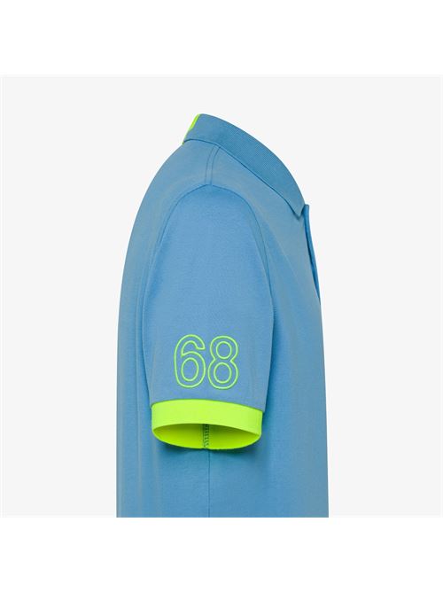 POLO LOGO FLUO S/S SUN68 | A35122/56