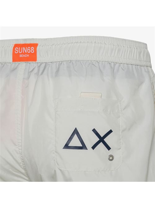 SWIM PANT WITH MACRO LOGO ON FRONT SUN68 | H32103/01