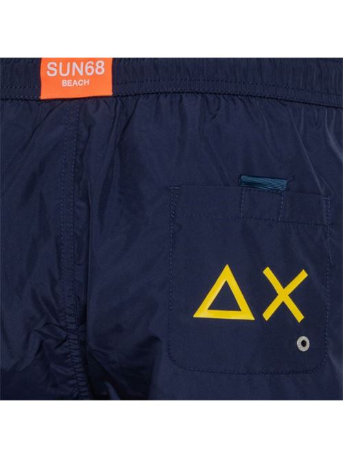 SWIM PANT WITH MACRO LOGO ON FRONT SUN68 | H32103/07