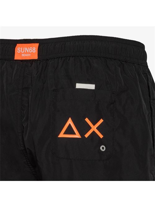 SWIM PANT WITH MACRO LOGO ON FRONT SUN68 | H32103/11