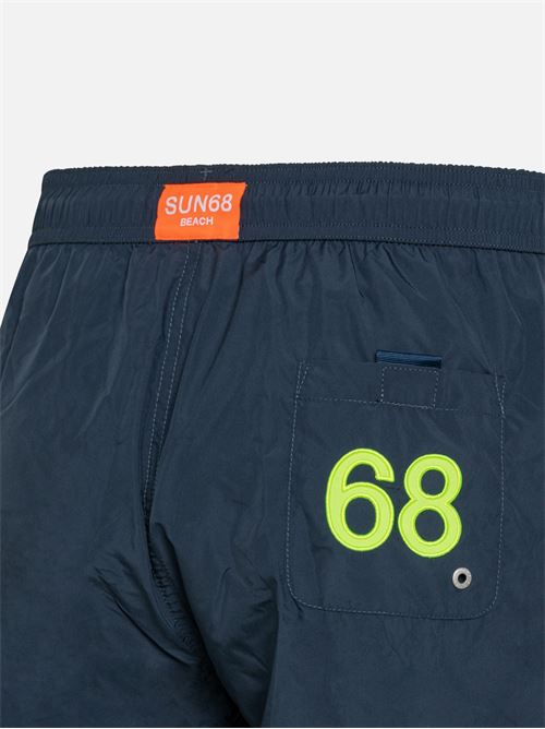 SWIM PANT WTH LOGO FLUO SUN68 | H33108/07