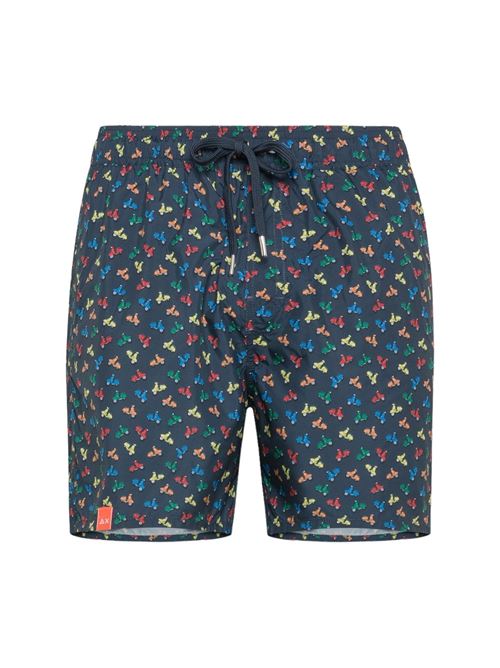 SWIM PANT TIE PATTERN SUN68 | H34127/07