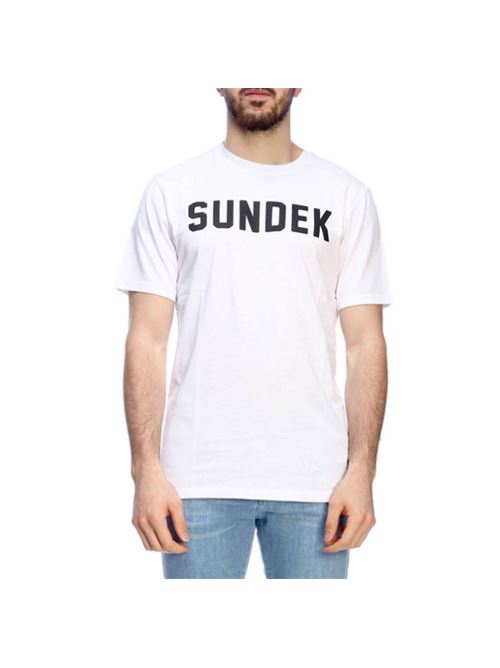 SUNDEK WRITING T-SHIRT SUNDEK | M025TEJ7800/006S